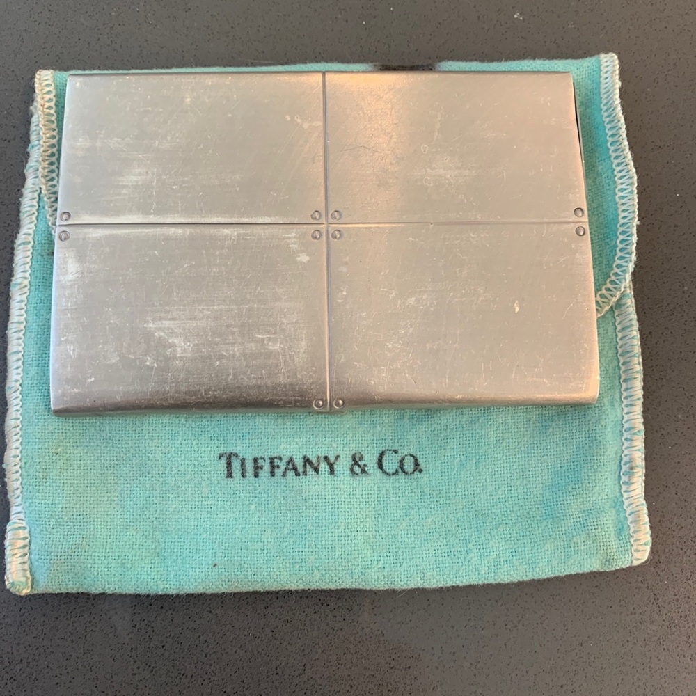 Tiffany & Co Streamerica Sterling Vintage Pocket Business Card Holder America